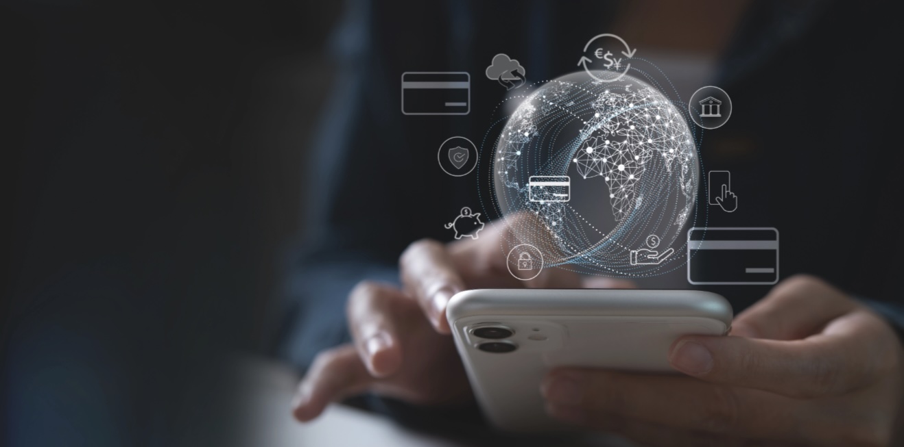 Mobile Banking Background